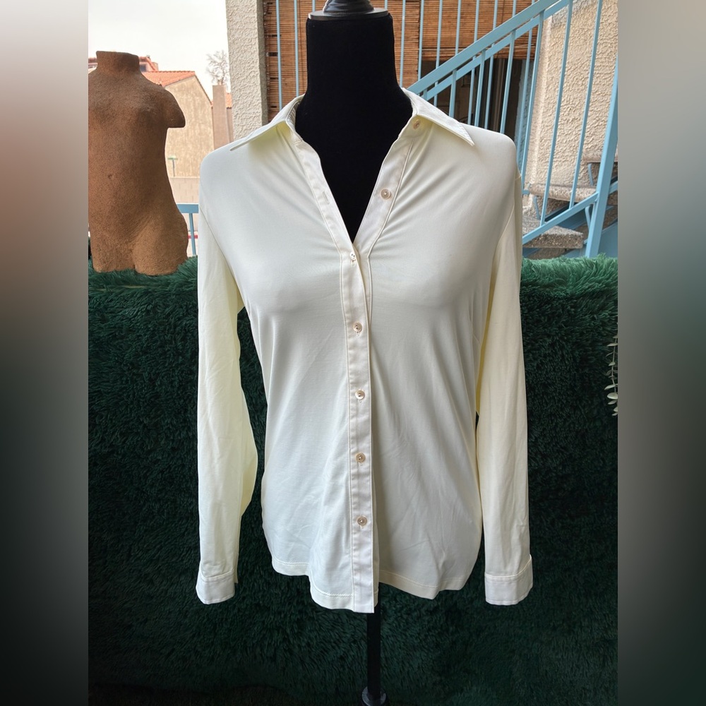 J McLaughlin Medium Catalina Cloth Button Up Shirt